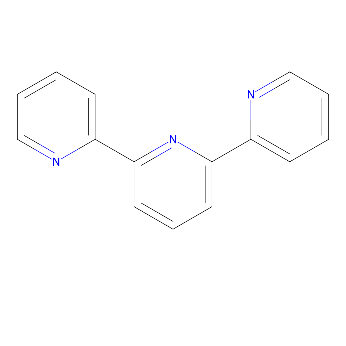 4'-Methyl-2,2':6',2''-terpyridine molecular structure, CAS 72036-41-0
