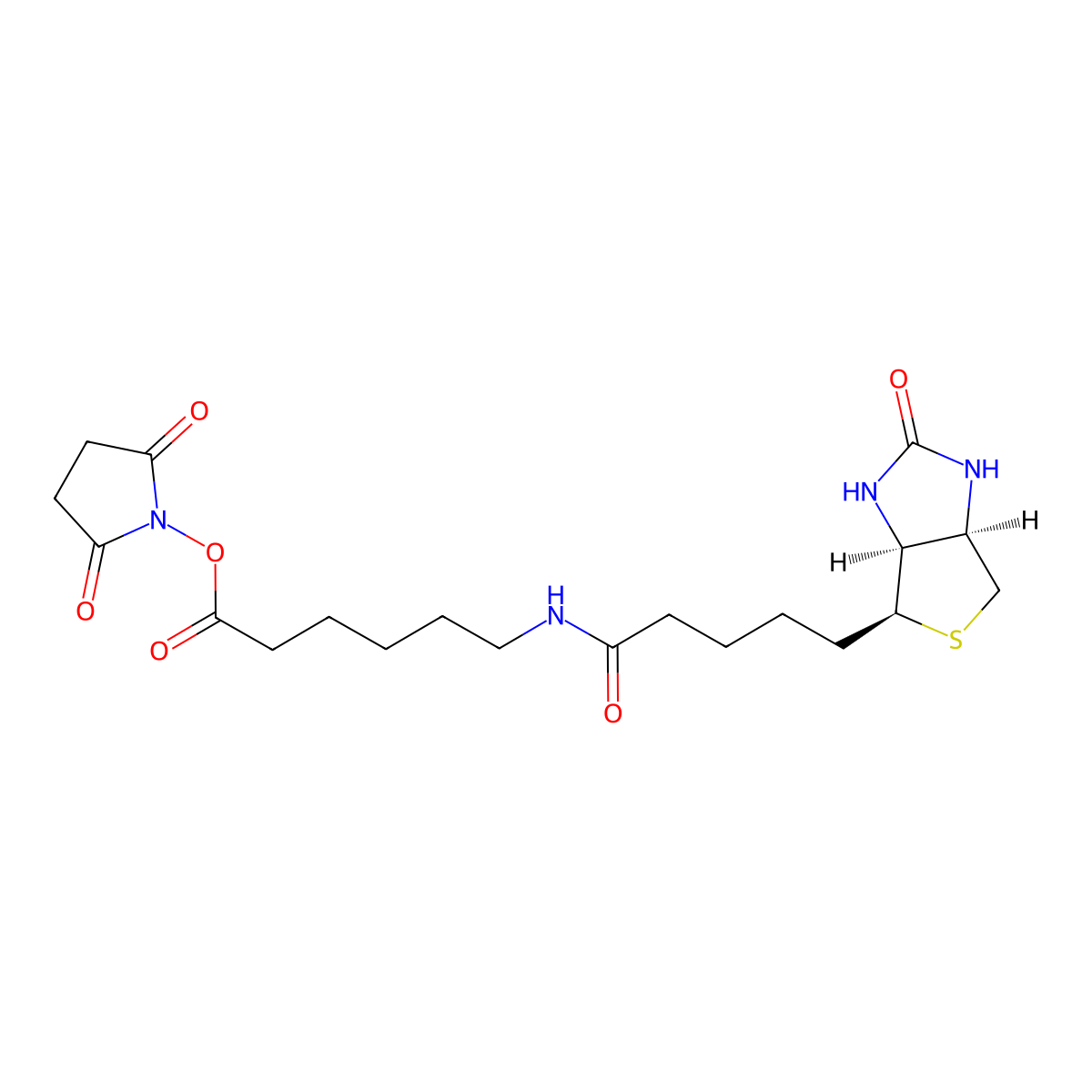 Nhs-LC-biotin molecular structure, CAS 72040-63-2