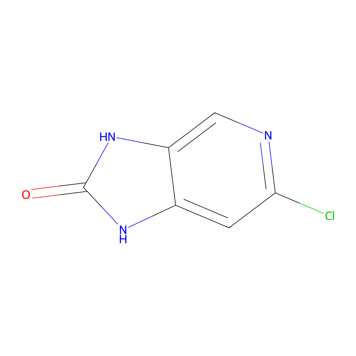 6-Chloro-1,3-dihydro-2H-imidazo[4,5-c]pyridin-2-one molecular structure, CAS 7205-43-8