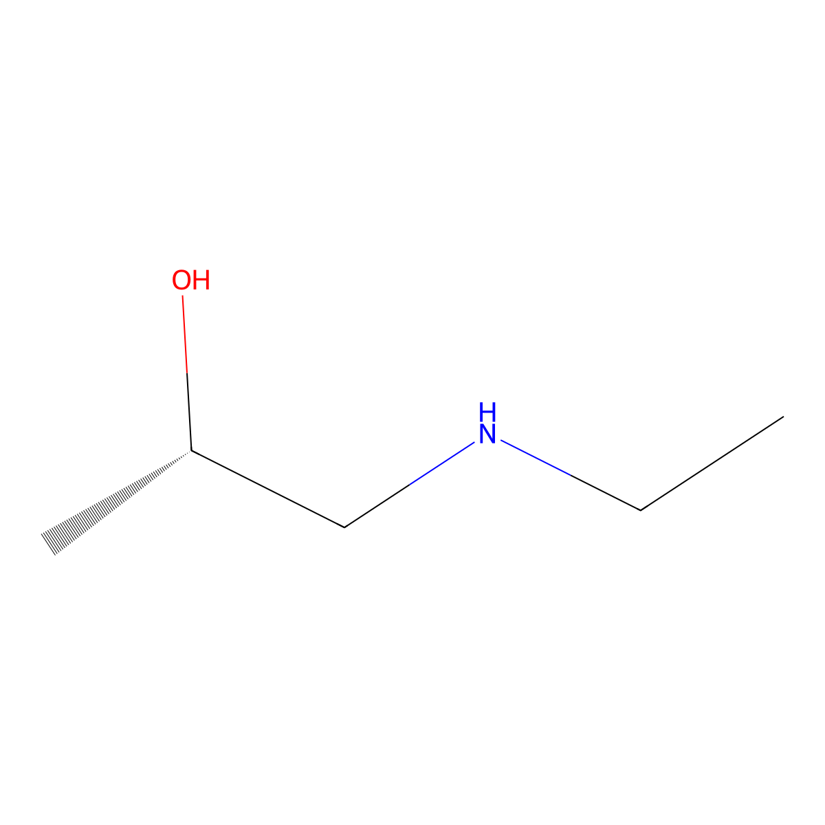(2S)-1-(ethylamino)propan-2-ol molecular structure, CAS 720662-57-7