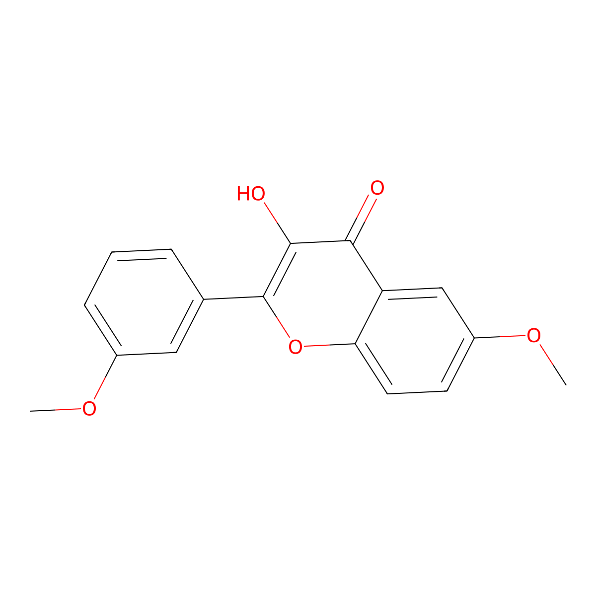 6,3'-Dimethoxy-3-Hydroxyflavone molecular structure, CAS 720676-20-0