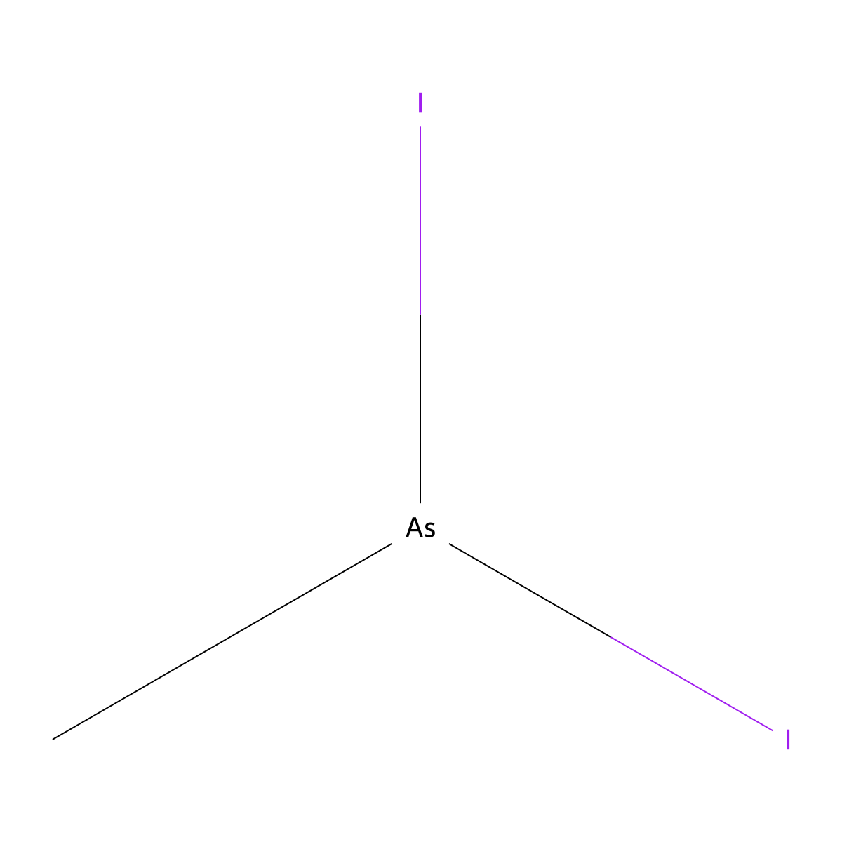Arsonous diiodide, methyl- molecular structure, CAS 7207-97-8