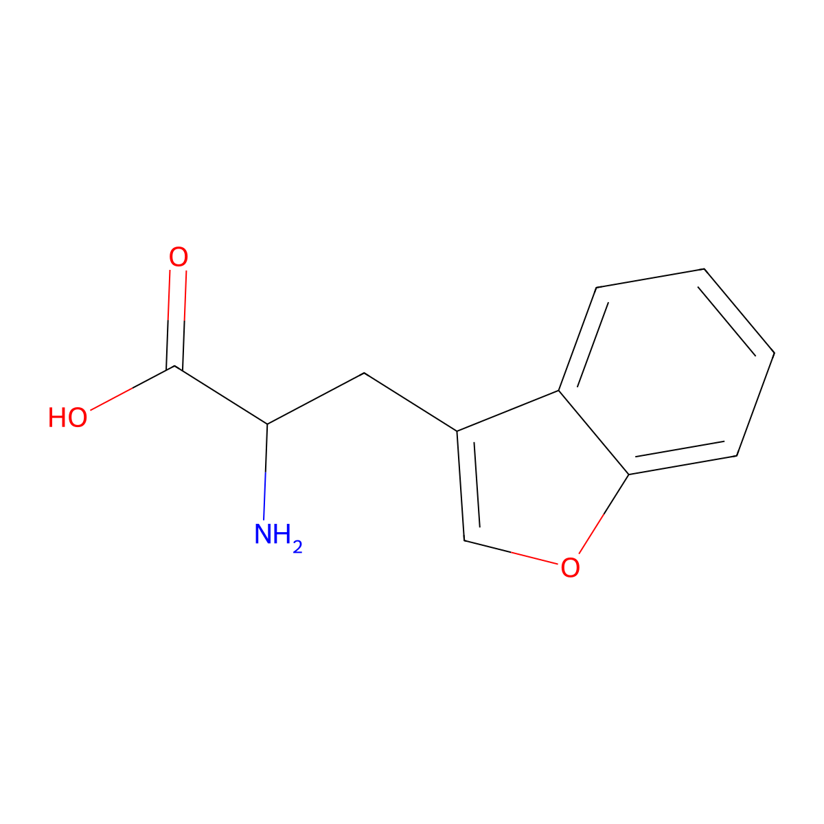 3-(3-Benzofuranylalanine) molecular structure, CAS 72071-49-9