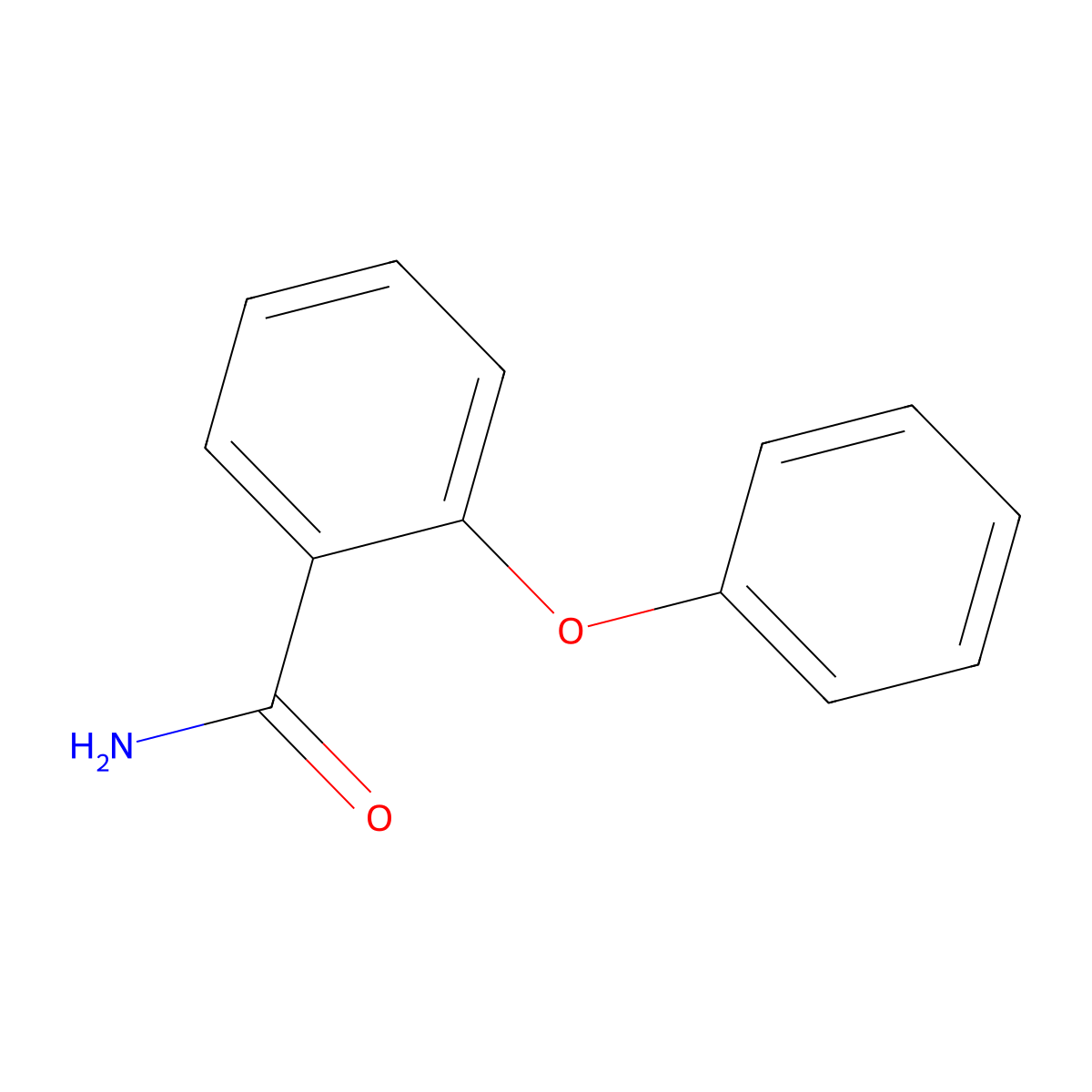 2-Phenoxybenzamide molecular structure, CAS 72084-13-0