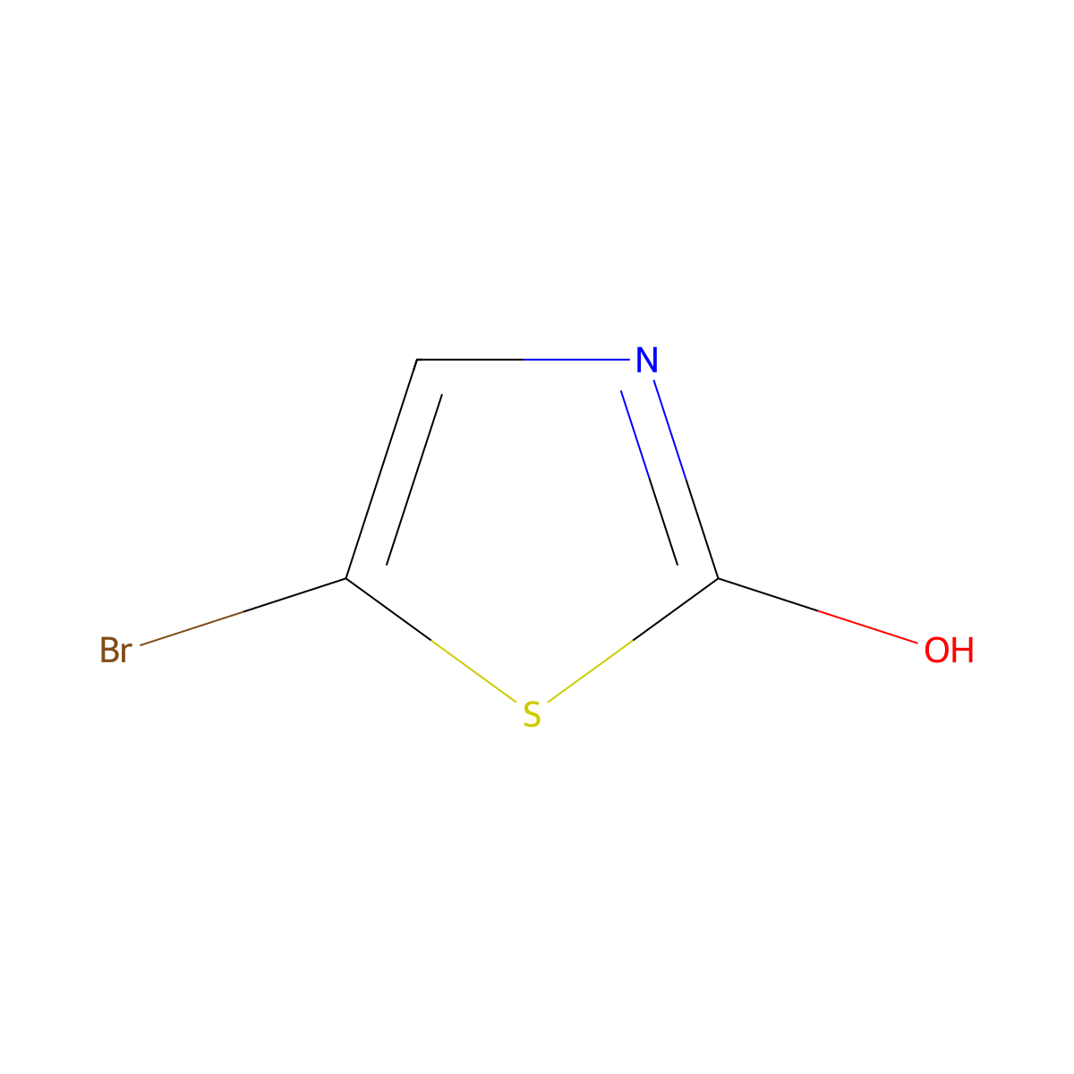 5-Bromothiazol-2(3H)-one molecular structure, CAS 721412-04-0