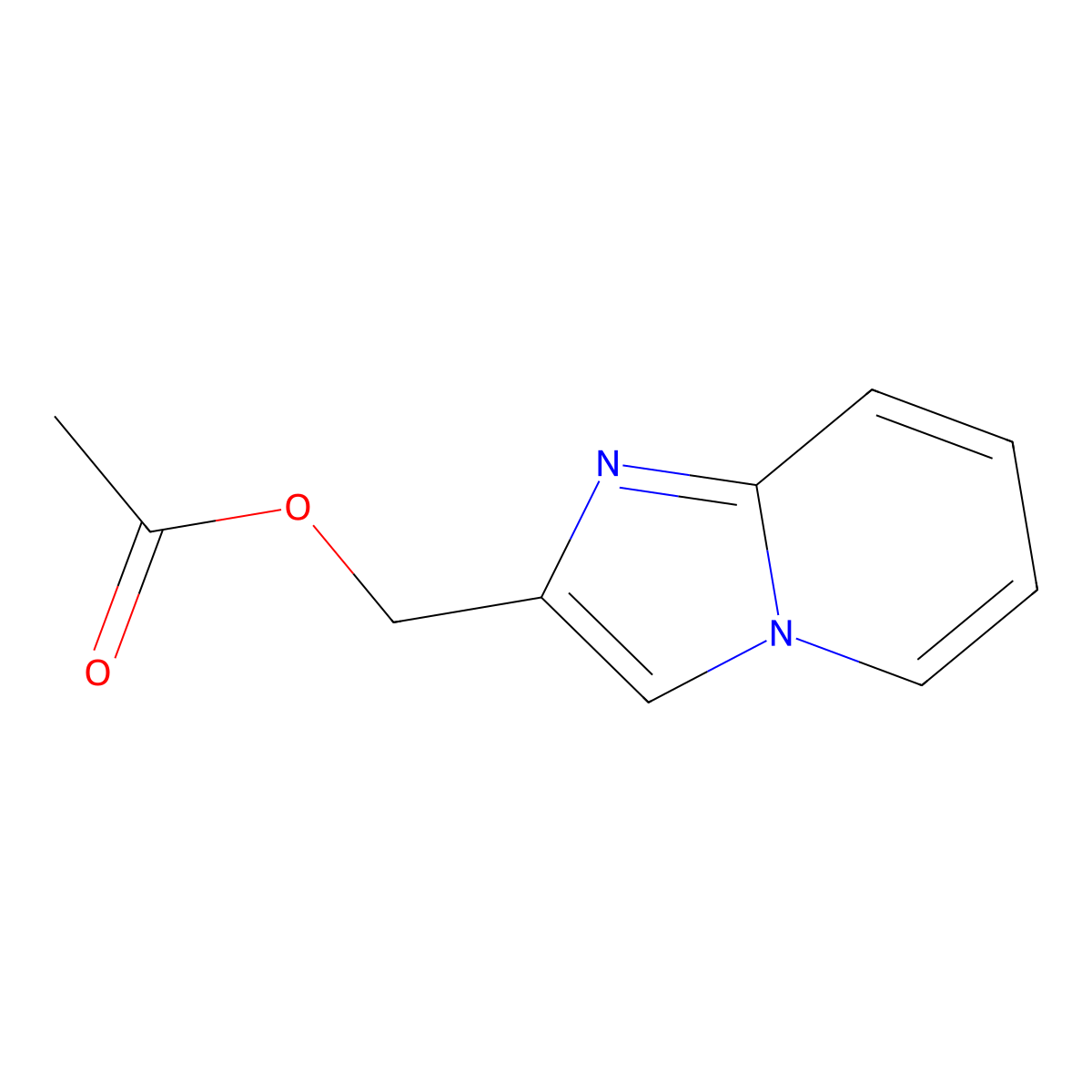 Imidazo[1,2-a]pyridin-2-ylmethyl acetate molecular structure, CAS 721426-33-1
