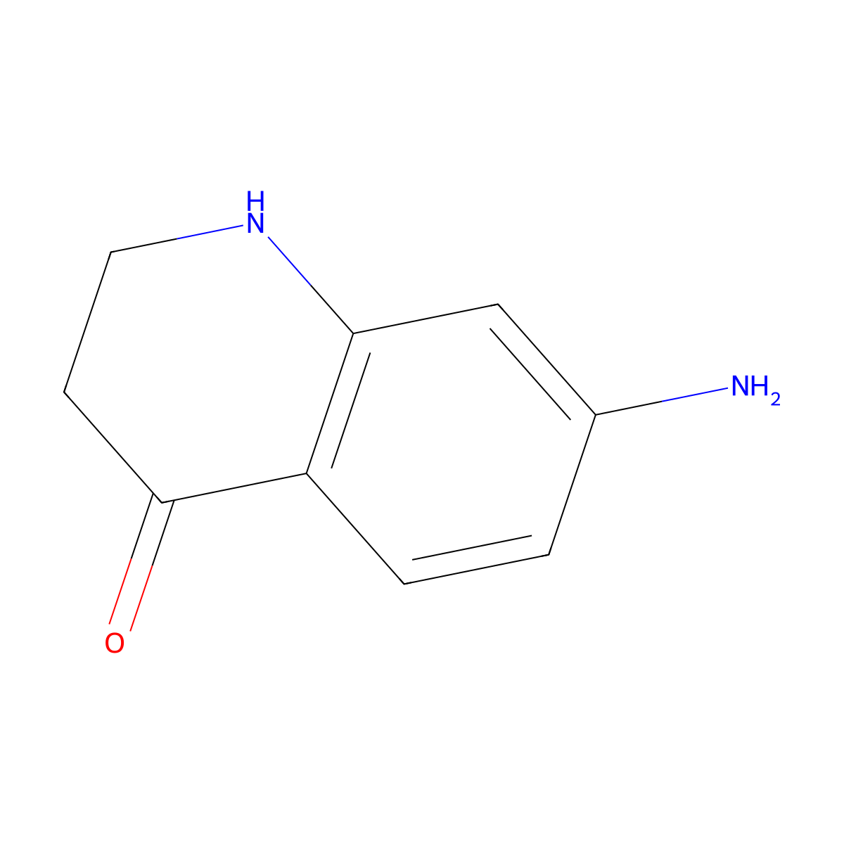 7-Amino-2,3-dihydroquinolin-4(1H)-one molecular structure, CAS 721446-41-9