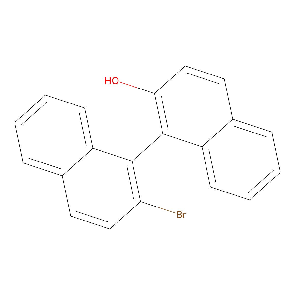 1-(2-Bromonaphthalen-1-yl)naphthalen-2-ol molecular structure, CAS 721457-68-7