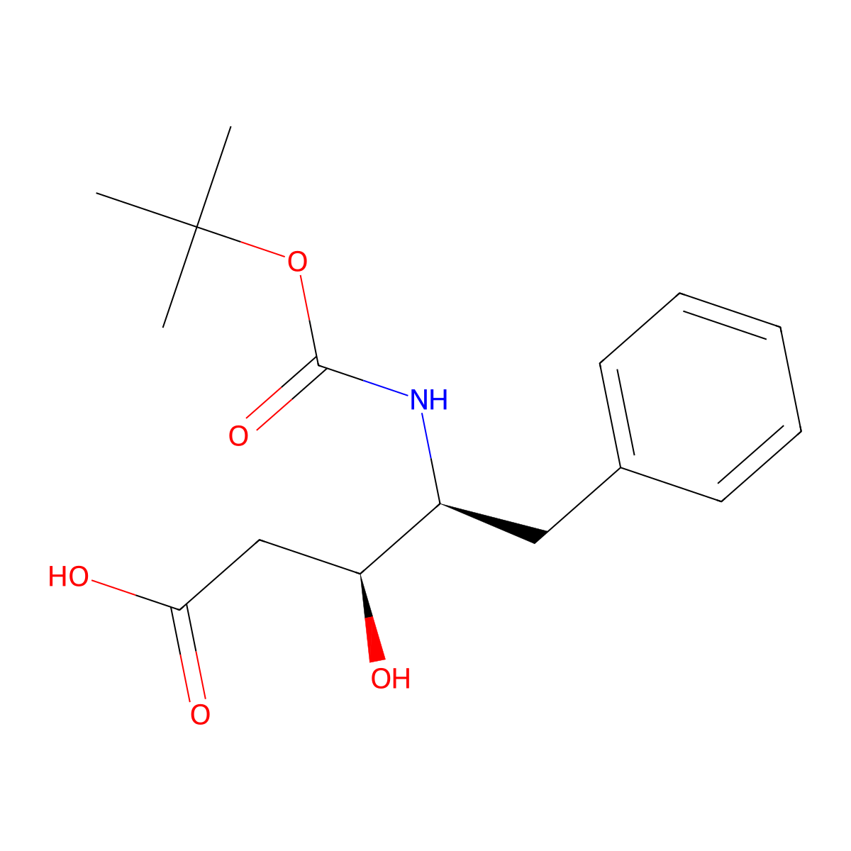 Boc-ahppa-OH molecular structure, CAS 72155-48-7