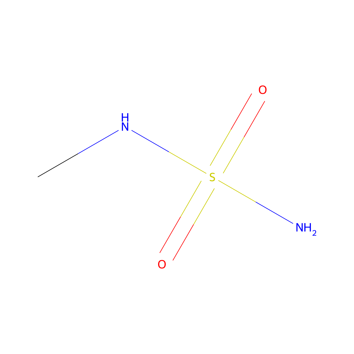 (Methylsulfamoyl)amine molecular structure, CAS 72179-84-1