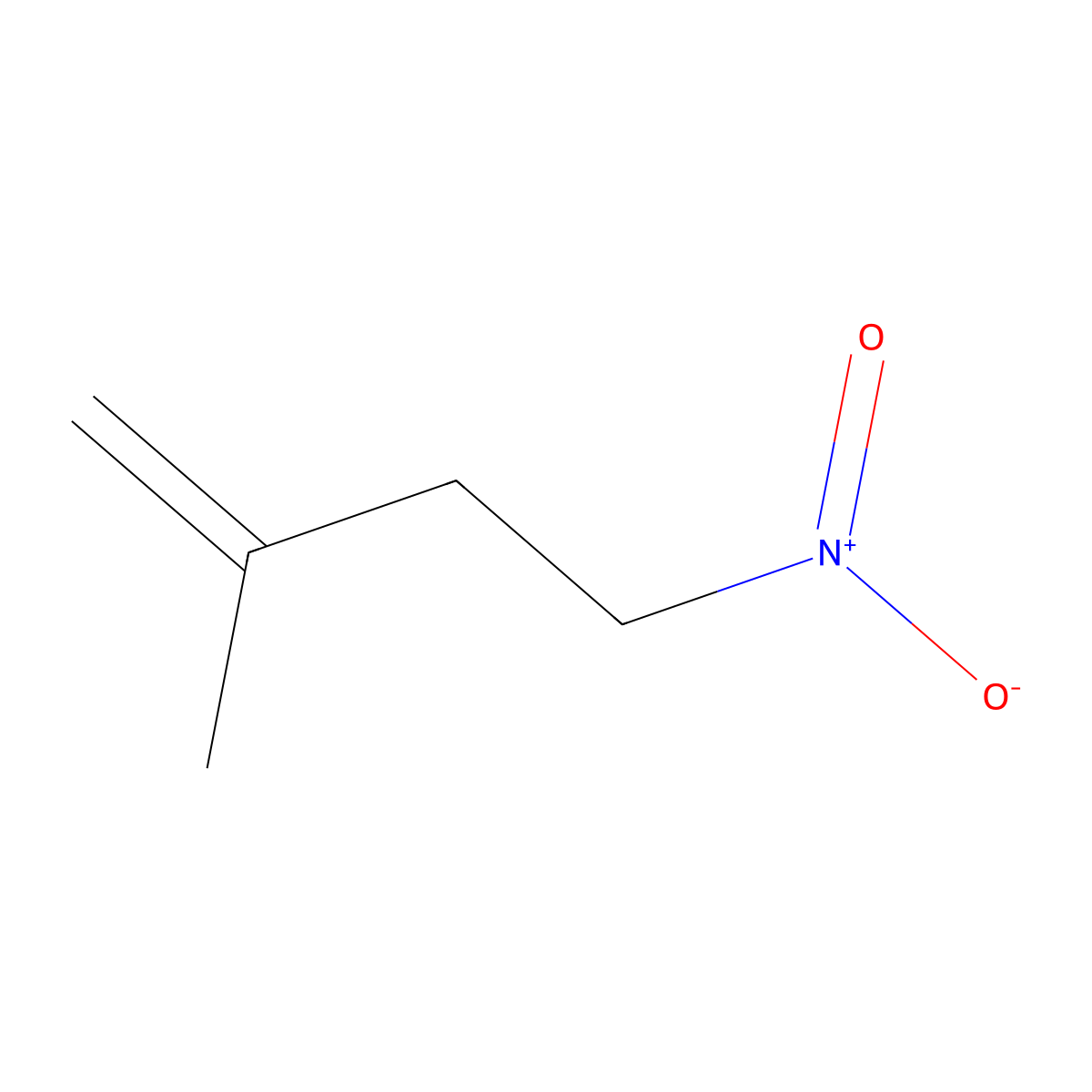 2-Methyl-4-nitrobut-1-ene molecular structure, CAS 72183-52-9