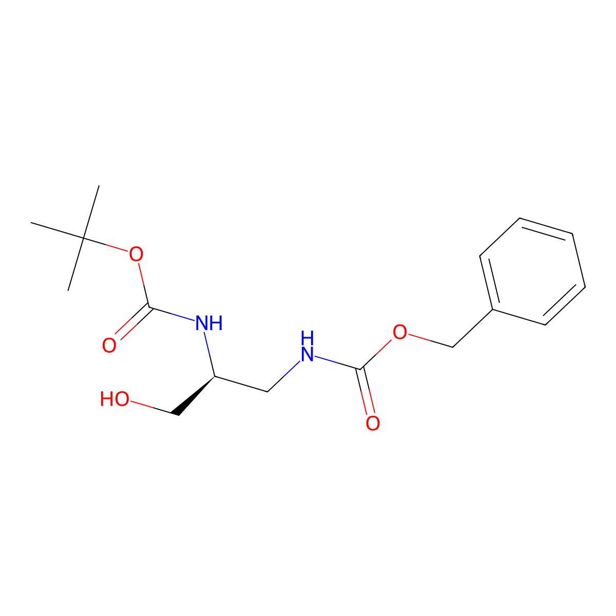 Boc-Dap(Z)-OL molecular structure, CAS 721927-81-7