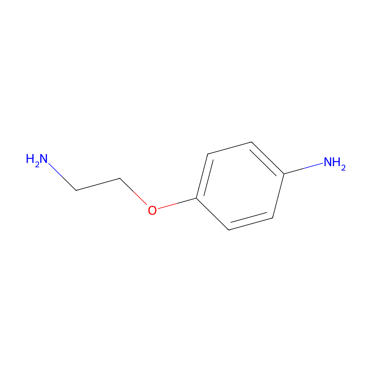 4-(2-Amino-ethoxy)-phenylamine molecular structure, CAS 72210-18-5