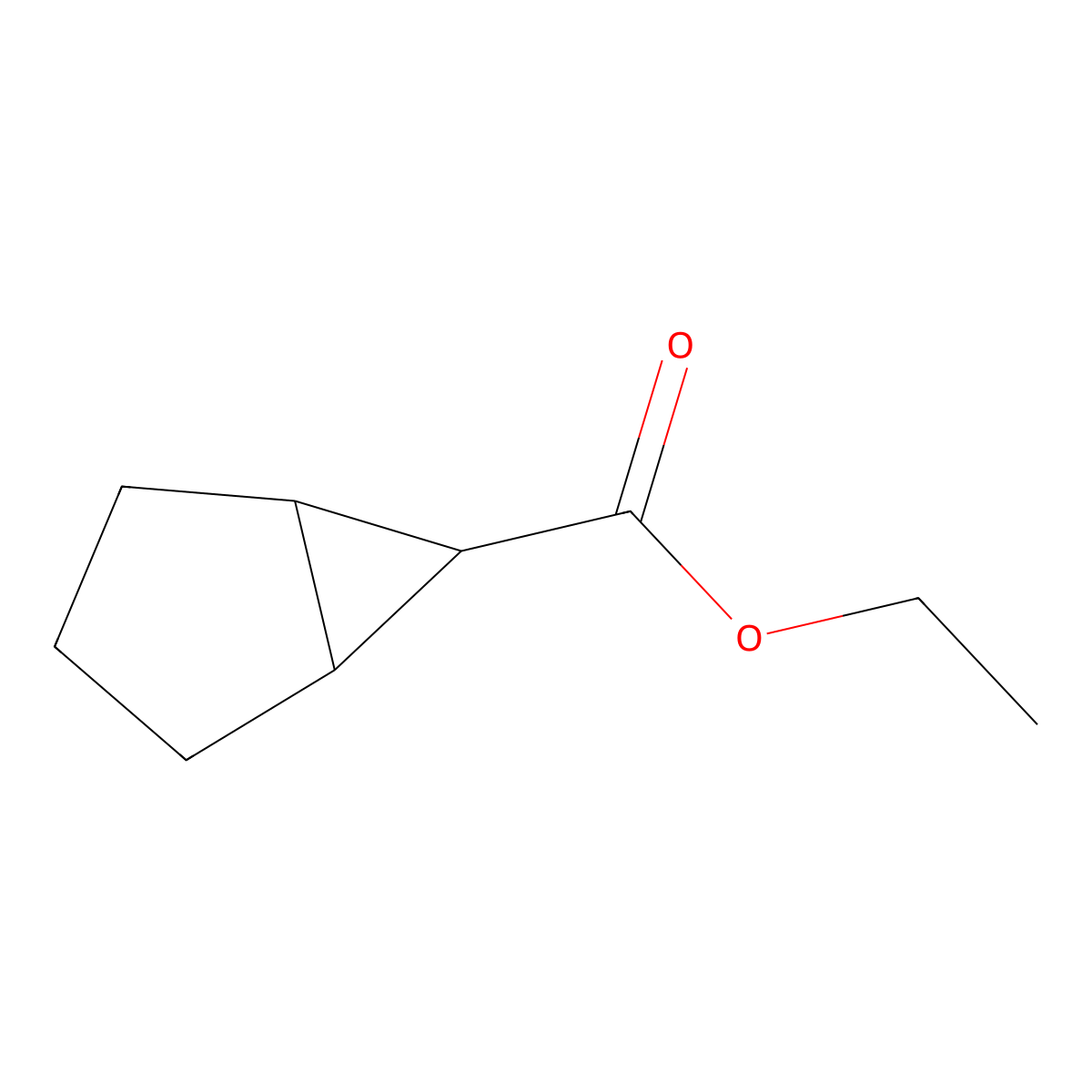 Ethyl bicyclo[3.1.0]hexane-6-carboxylate molecular structure, CAS 72229-06-2