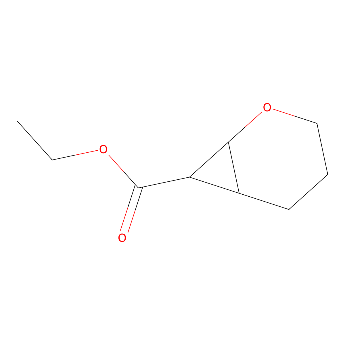 Ethyl 2-oxabicyclo[4.1.0]heptane-7-carboxylate molecular structure, CAS 72229-08-4
