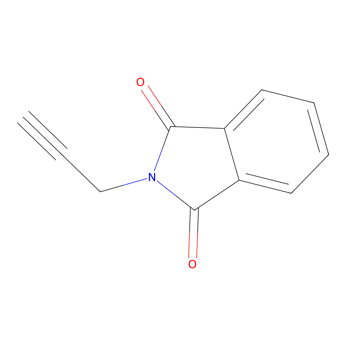 N-prop-2-ynylphthalimide molecular structure, CAS 7223-50-9