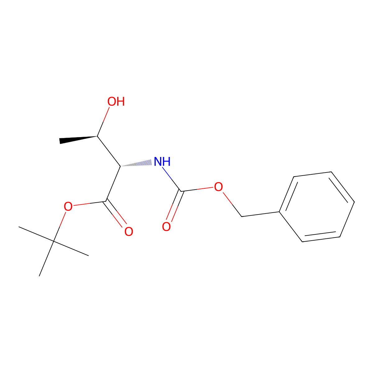 Z-Thr-otbu molecular structure, CAS 72289-51-1