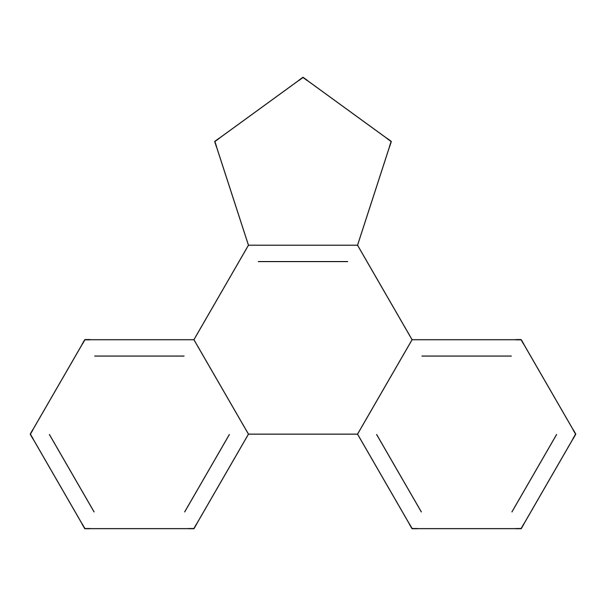 2,3-Dihydro-1H-cyclopenta[l]phenanthrene molecular structure, CAS 723-98-8