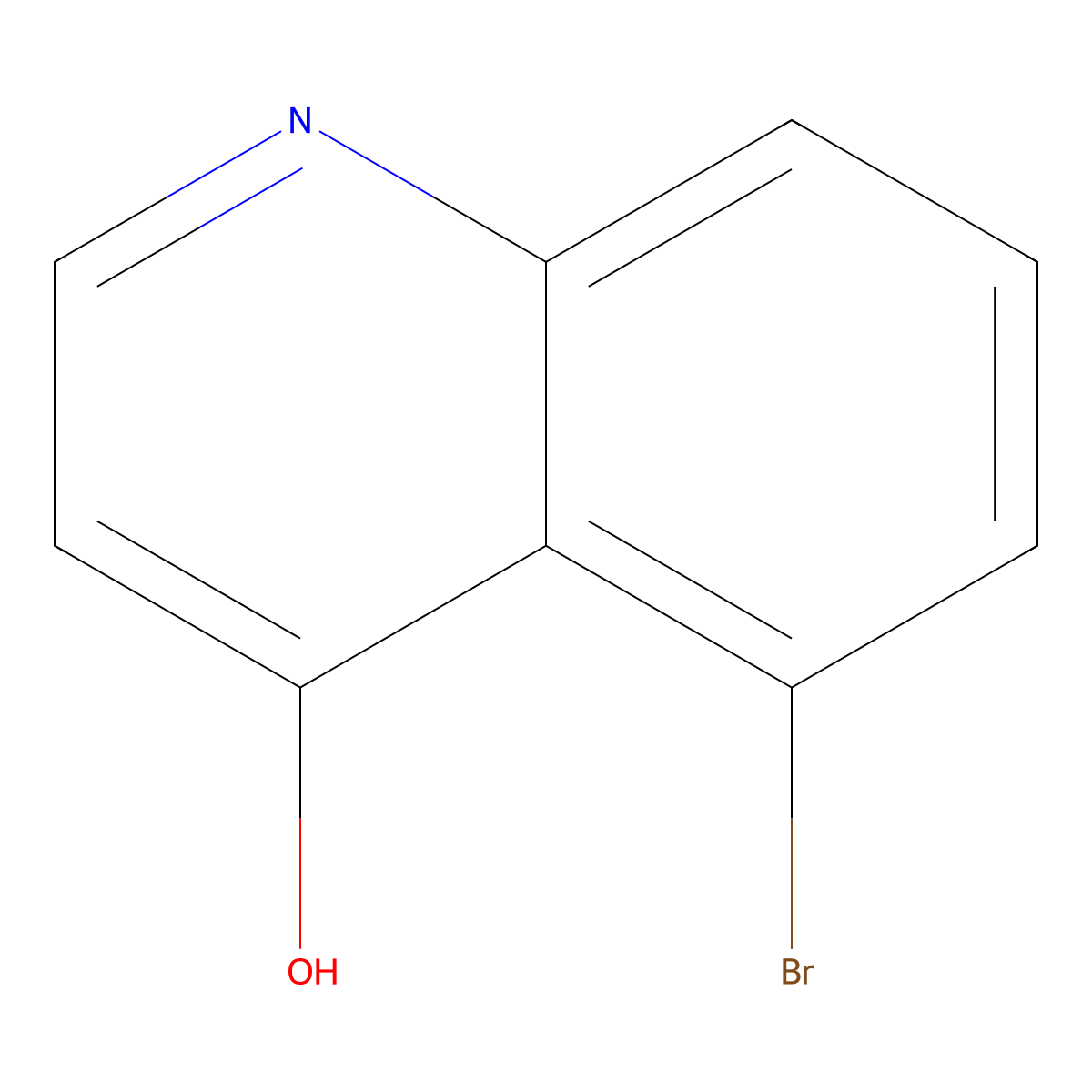 5-Bromoquinolin-4-ol molecular structure, CAS 723283-89-4