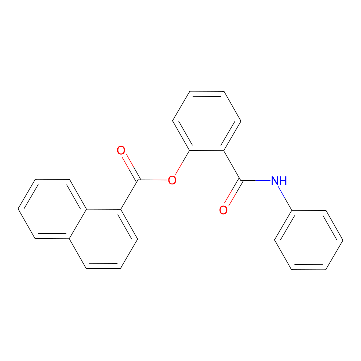 2-(Anilinocarbonyl)phenyl 1-naphthoate molecular structure, CAS 723290-35-5