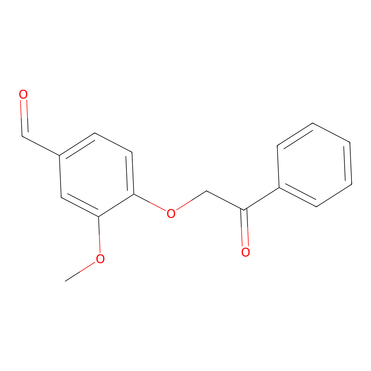 3-Methoxy-4-(2-oxo-2-phenylethoxy)benzaldehyde molecular structure, CAS 723332-14-7