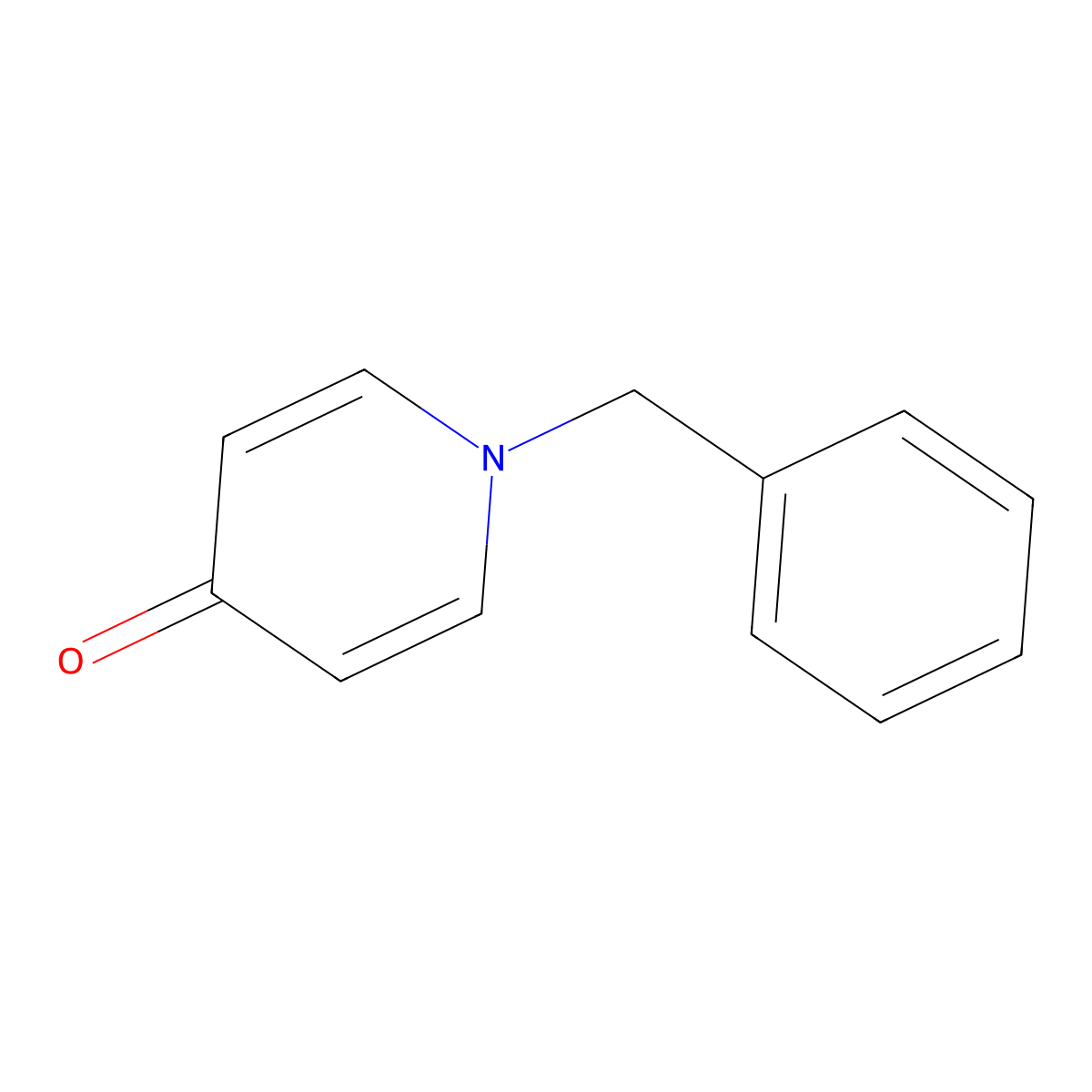 1-benzylpyridin-4(1H)-one molecular structure, CAS 72359-37-6
