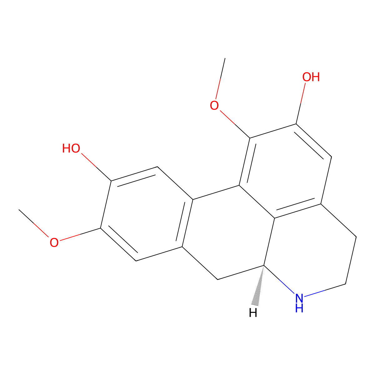 Laetanine molecular structure, CAS 72361-67-2