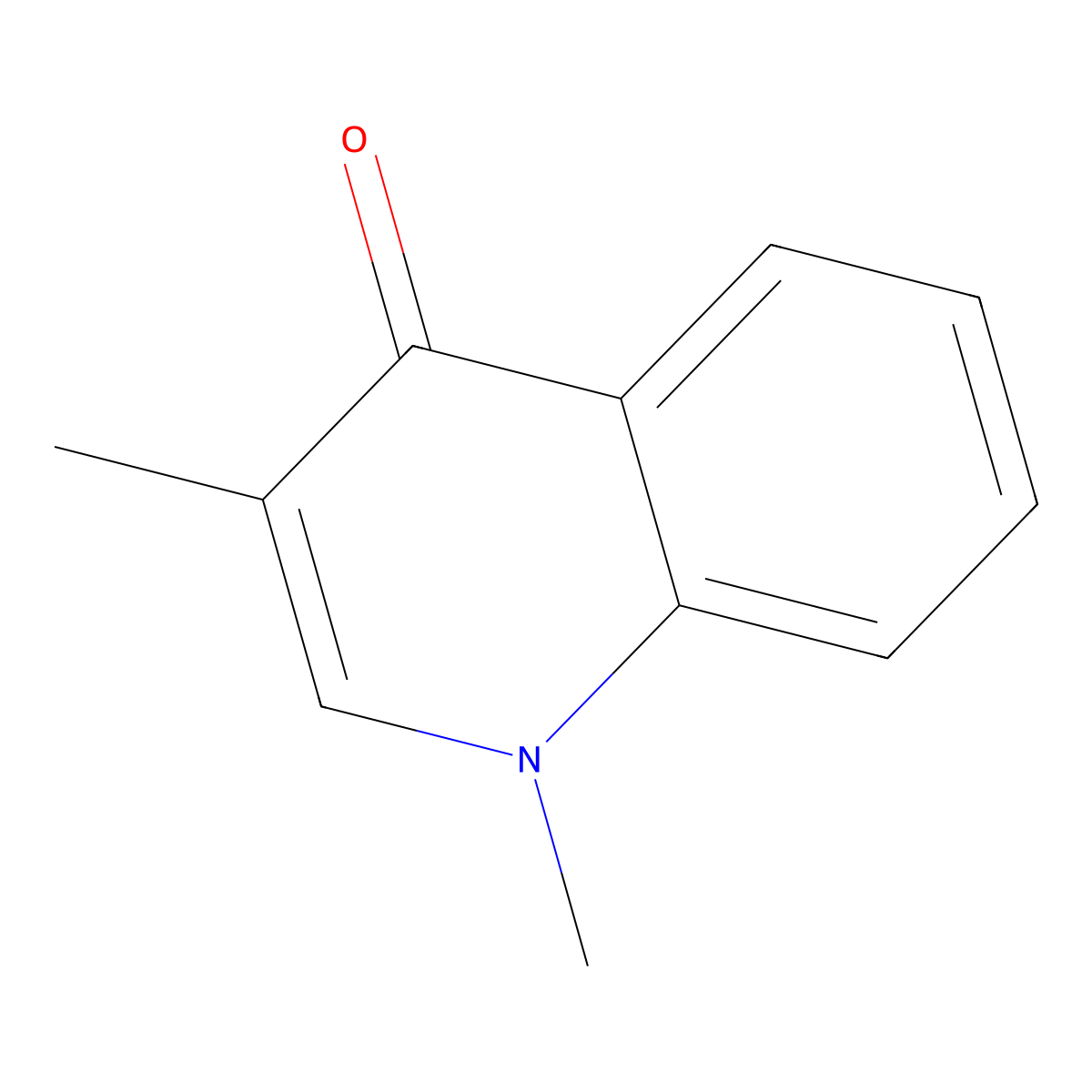 1,3-Dimethylquinolin-4(1H)-one molecular structure, CAS 72361-90-1