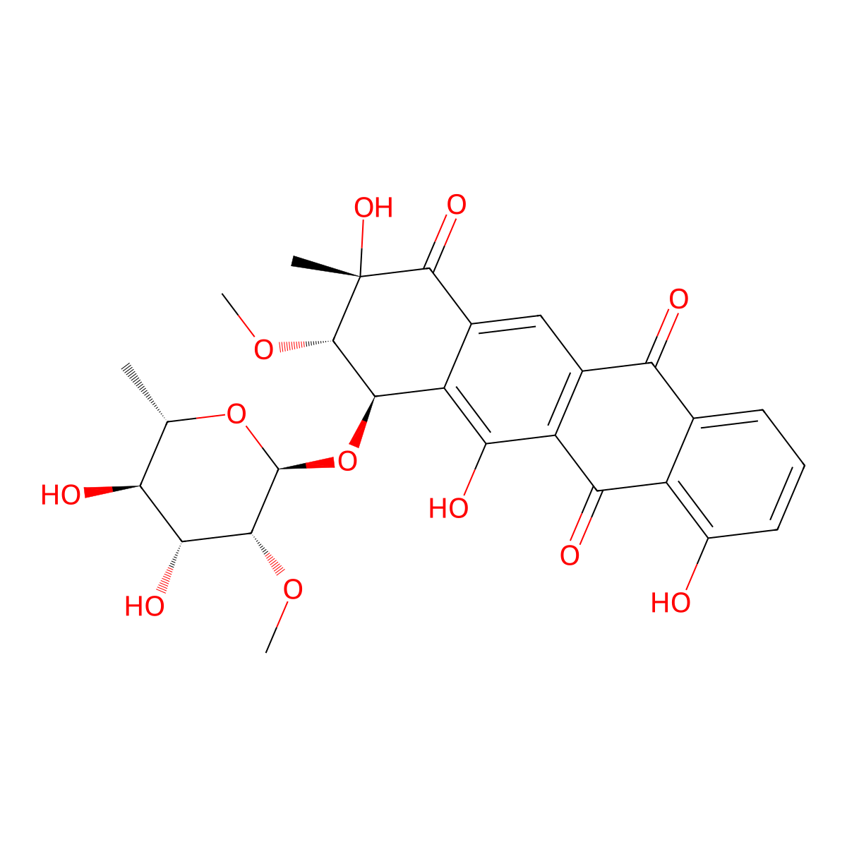 Aranciamycin molecular structure, CAS 72389-06-1