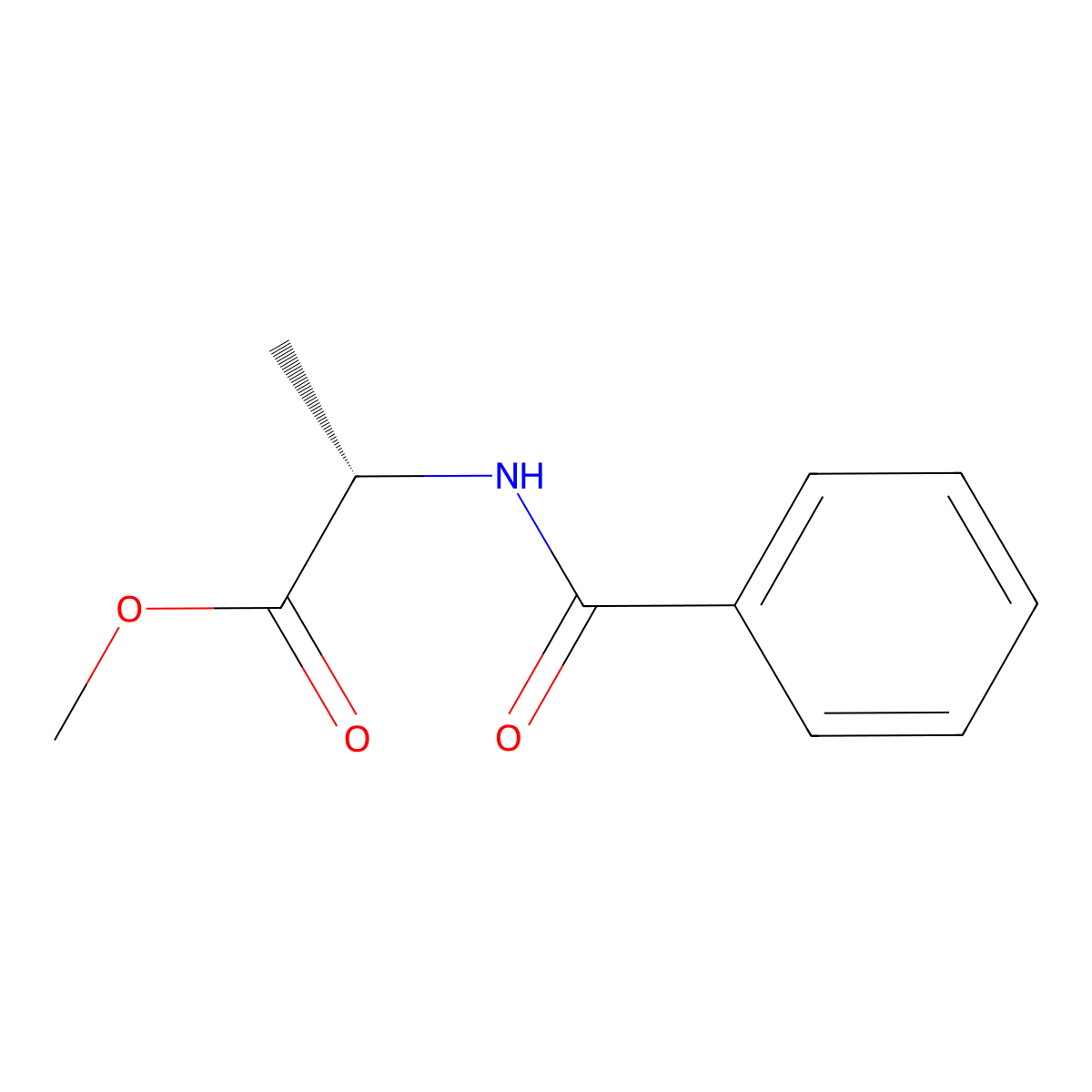 BZ-Ala-ome molecular structure, CAS 7244-67-9