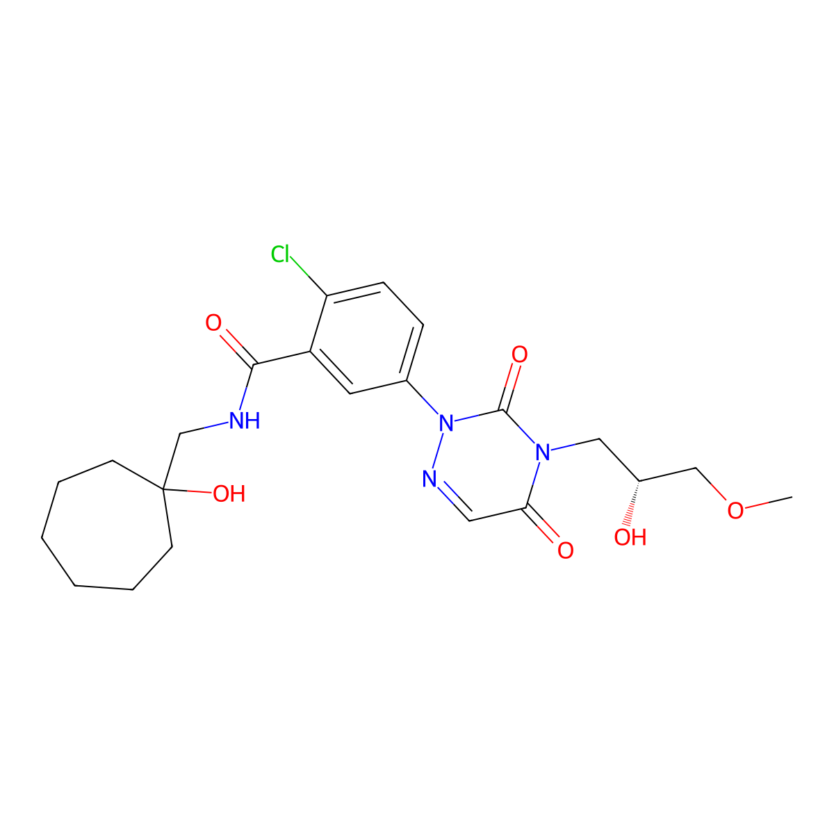 Ce-224535 molecular structure, CAS 724424-43-5
