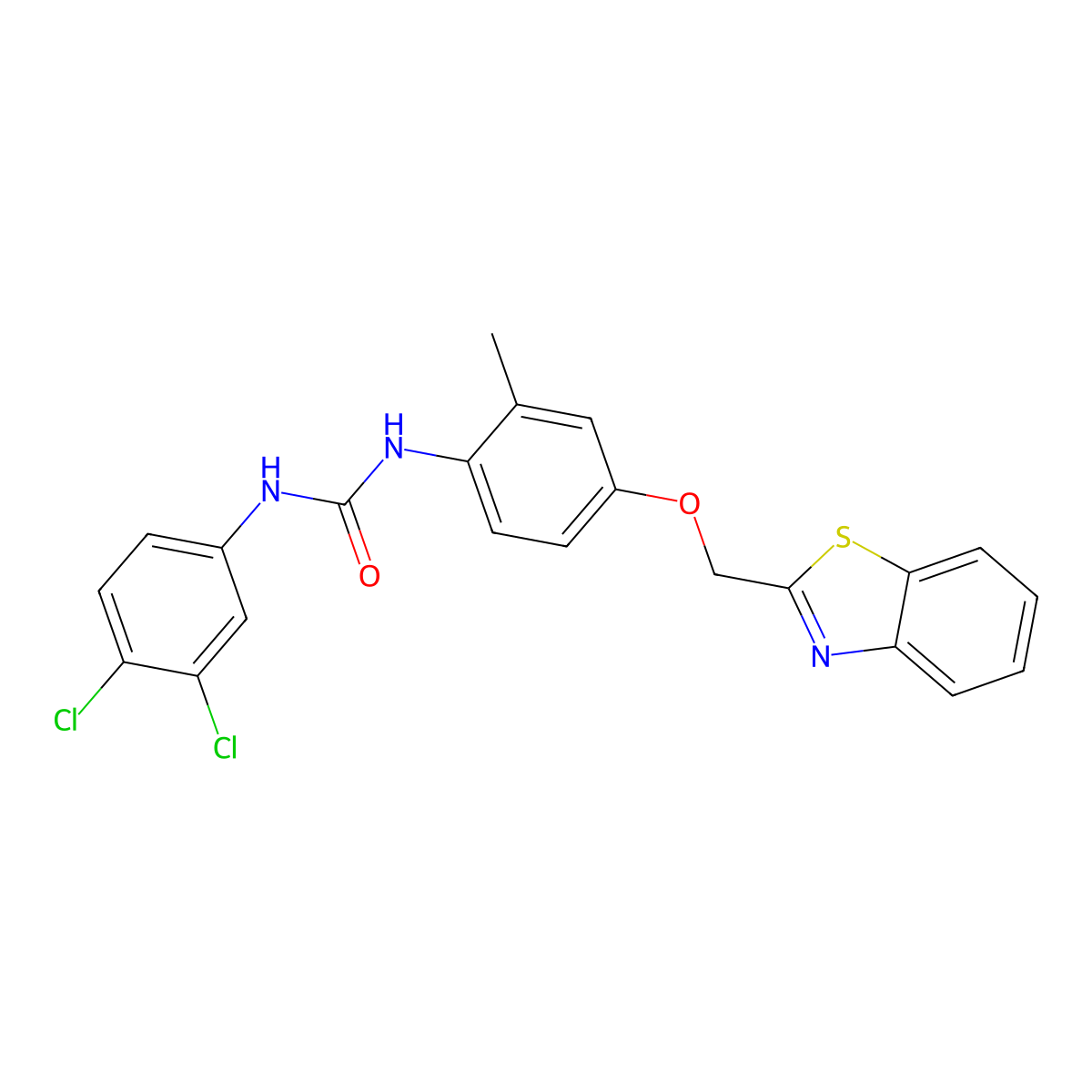 Diflapolin molecular structure, CAS 724453-98-9