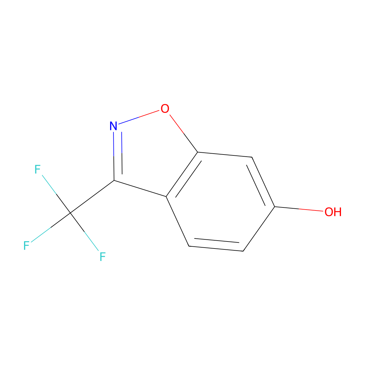 3-(Trifluoromethyl)-1,2-benzoxazol-6-ol molecular structure, CAS 724466-52-8