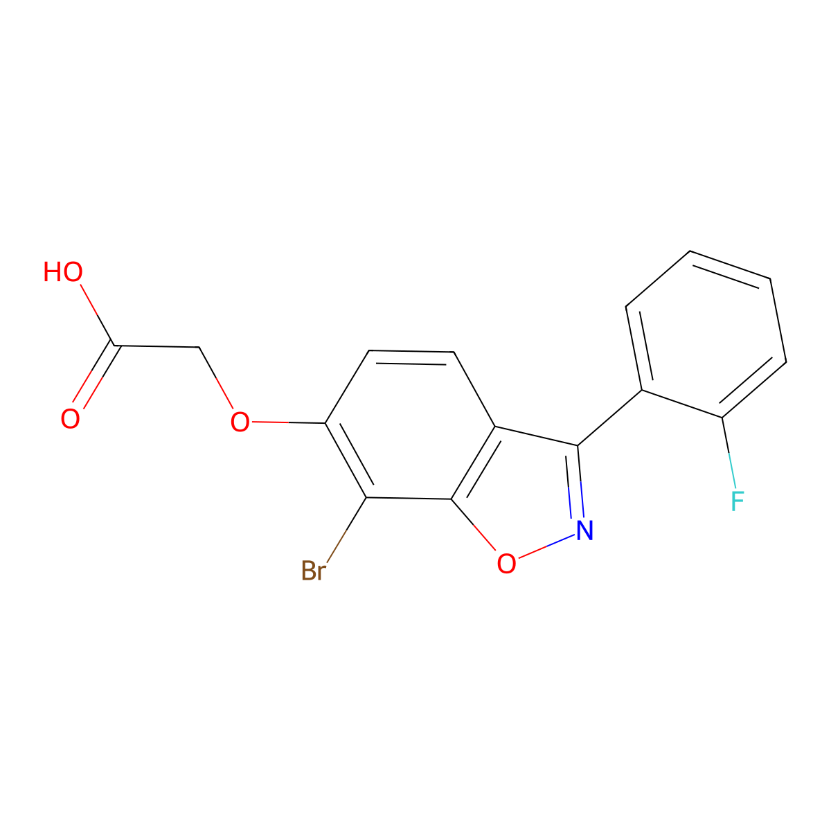 Brocrinat molecular structure, CAS 72481-99-3