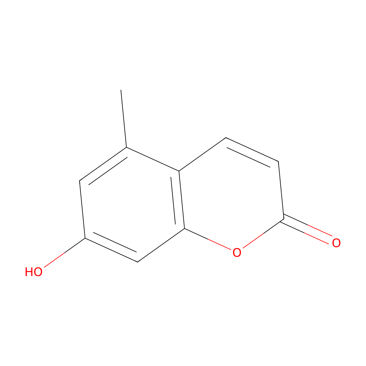 5-Methylumbelliferone molecular structure, CAS 7249-26-5