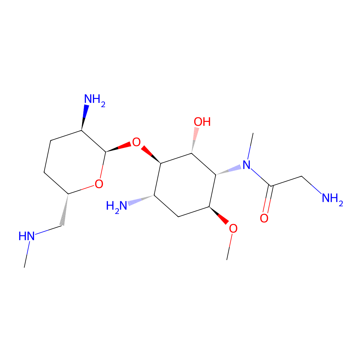 Istamycin A molecular structure, CAS 72503-79-8