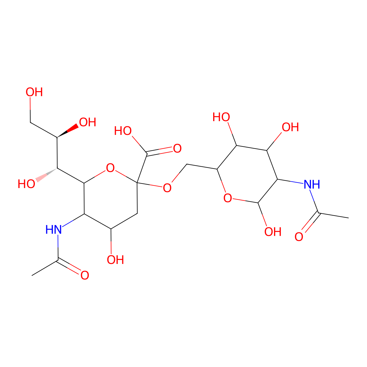 GlyTouCan:G83307WA molecular structure, CAS 72506-87-7