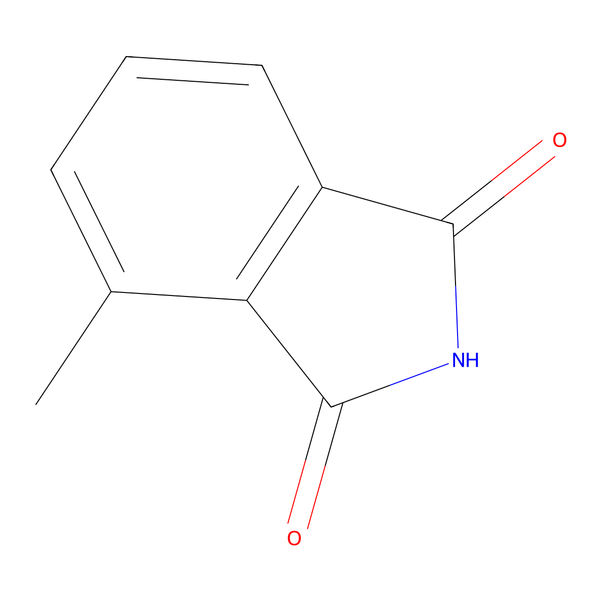4-methyl-2,3-dihydro-1H-isoindole-1,3-dione molecular structure, CAS 7251-82-3