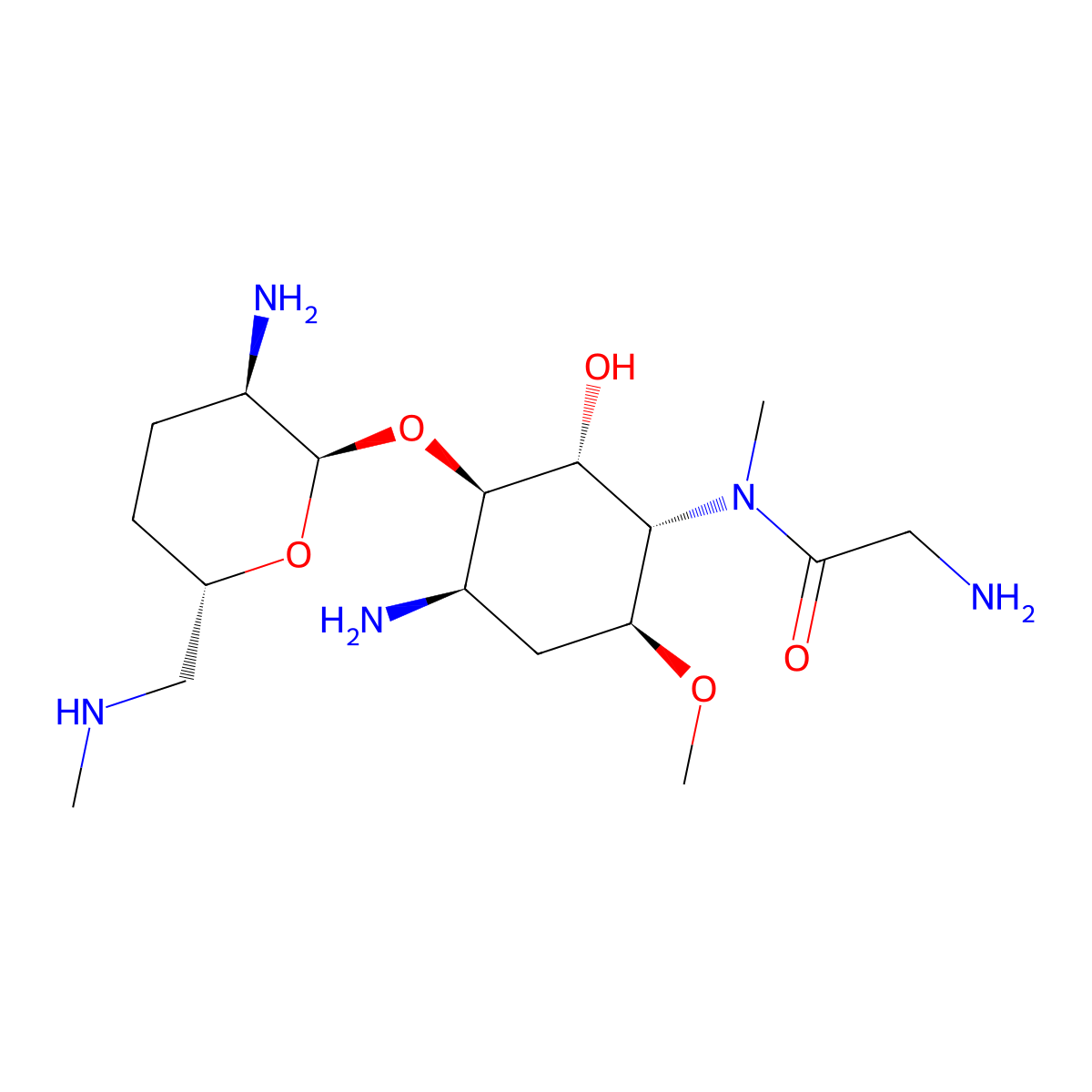 Istamycin B molecular structure, CAS 72523-64-9
