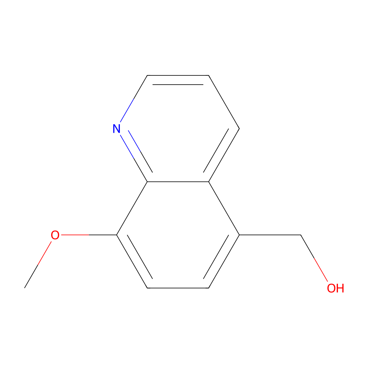 (8-Methoxyquinolin-5-yl)methanol molecular structure, CAS 72543-51-2