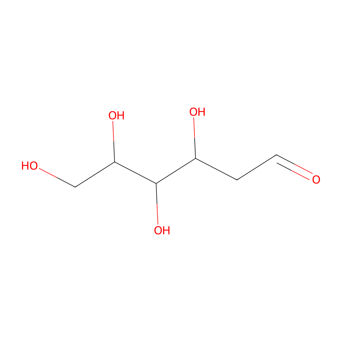 D-Glucose, 2-deoxy- molecular structure, CAS 72561-26-3