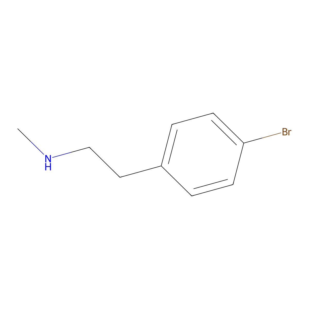 [2-(4-Bromophenyl)ethyl](methyl)amine molecular structure, CAS 725683-06-7
