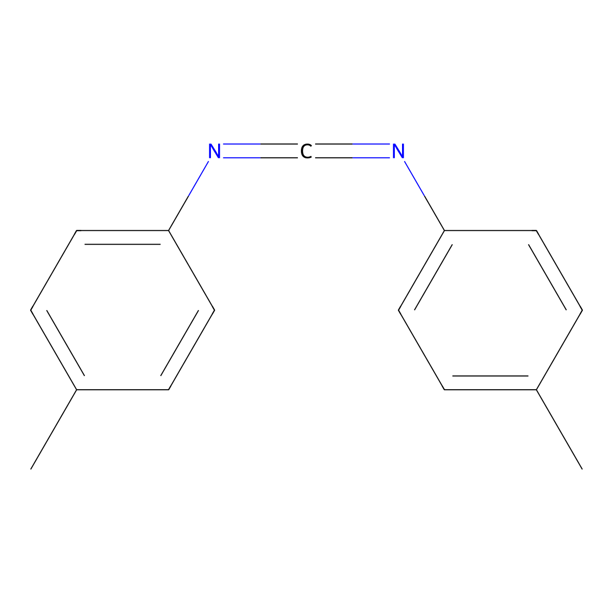 Di-p-tolylcarbodiimide molecular structure, CAS 726-42-1