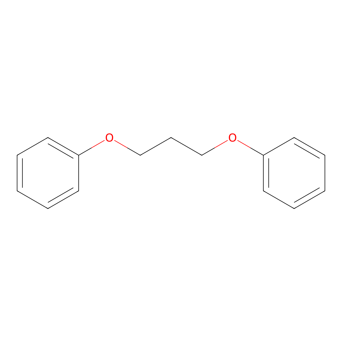 1,3-Diphenoxypropane molecular structure, CAS 726-44-3