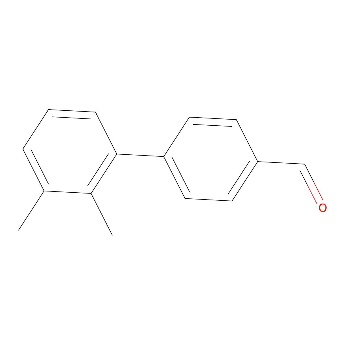 4-(2,3-Dimethylphenyl)benzaldehyde molecular structure, CAS 726136-63-6
