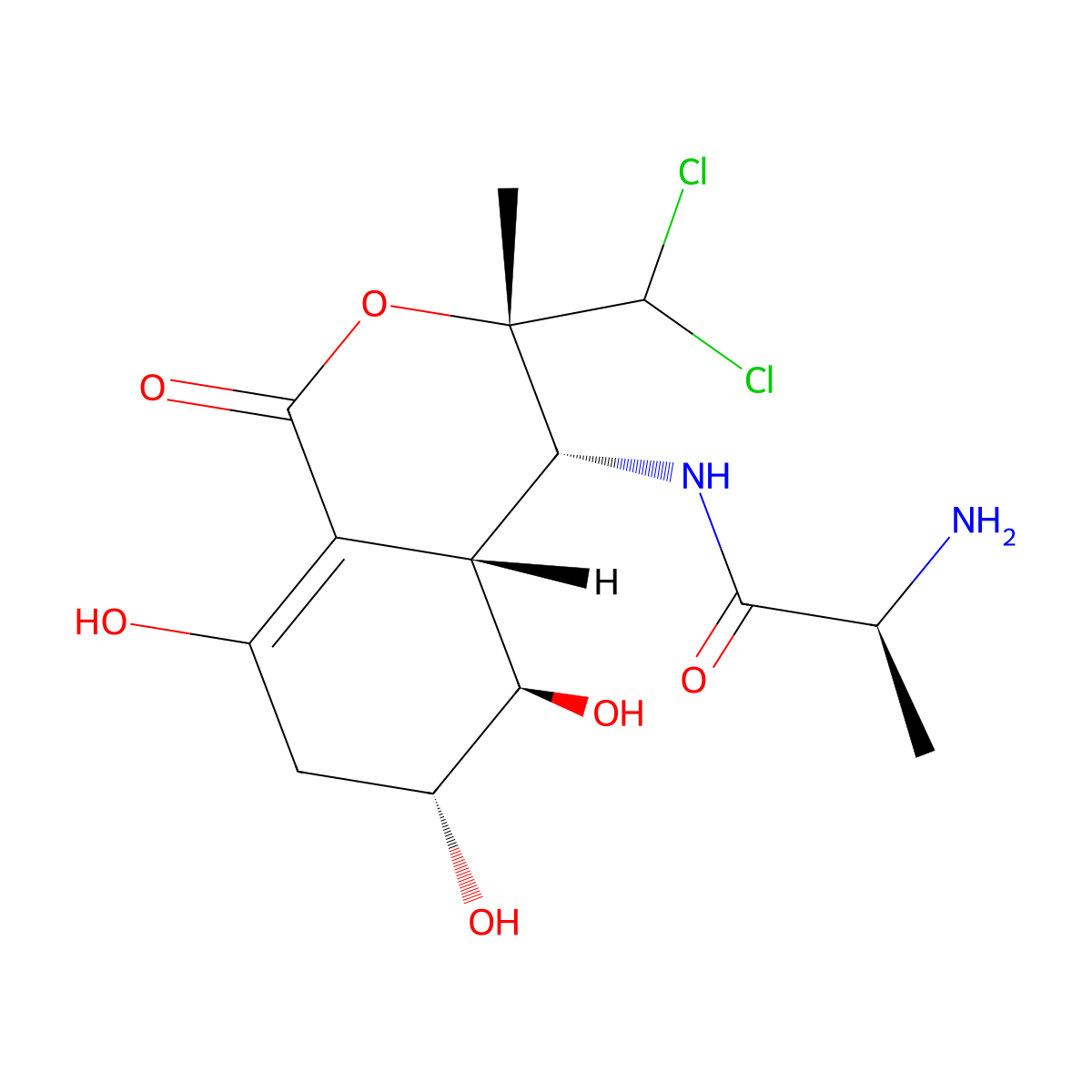Bactobolin molecular structure, CAS 72615-20-4
