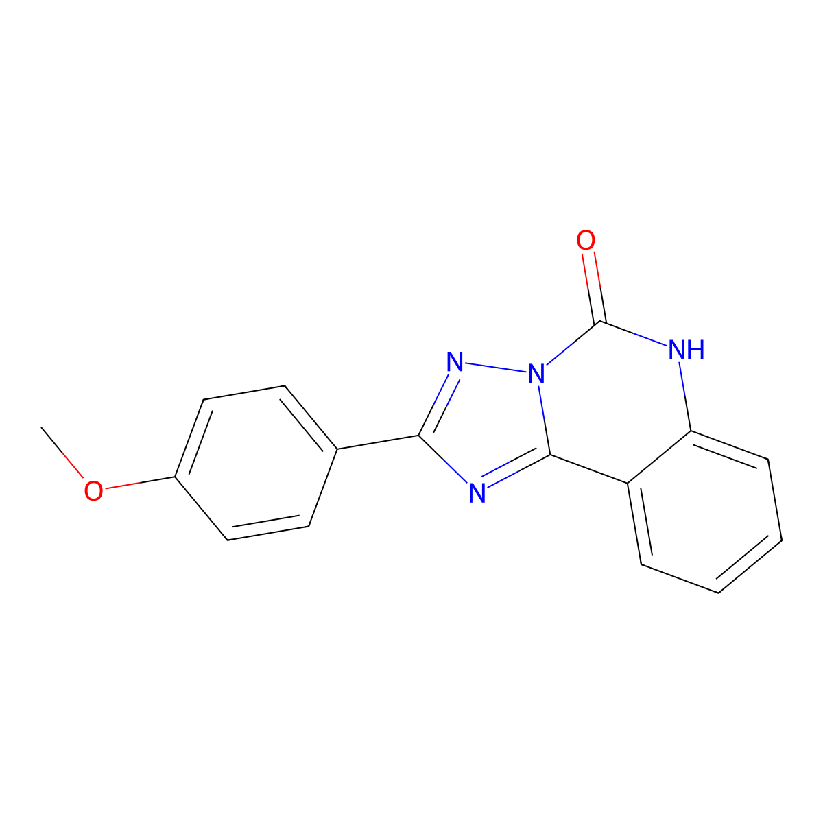 2-(4-methoxyphenyl)-5H,6H-[1,2,4]triazolo[1,5-c]quinazolin-5-one molecular structure, CAS 726152-18-7