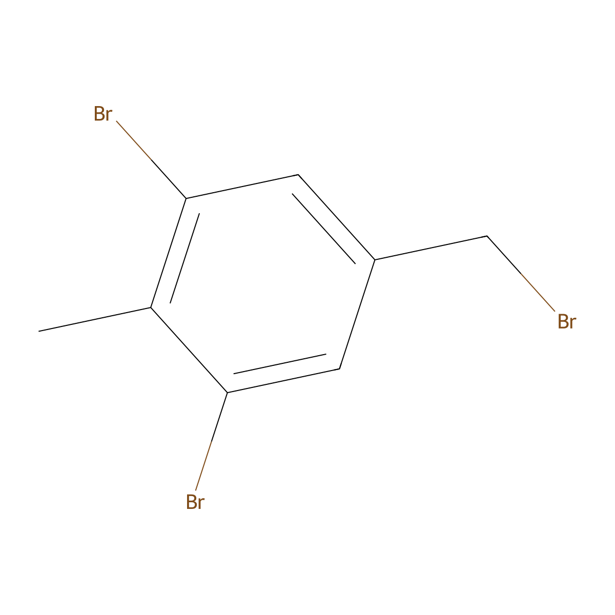 1,3-Dibromo-5-(bromomethyl)-2-methylbenzene molecular structure, CAS 726185-21-3