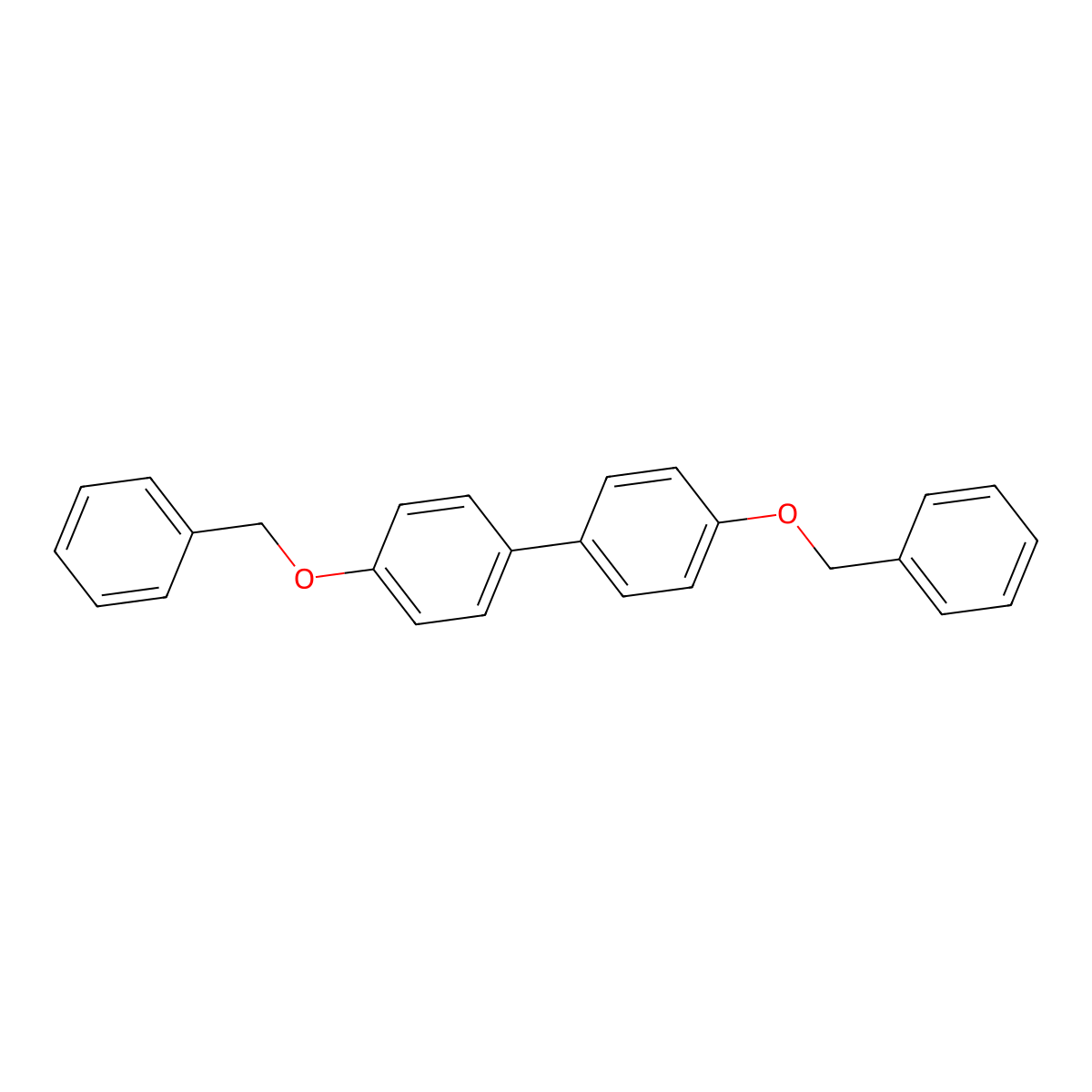 4,4'-Bis(benzyloxy)-1,1'-biphenyl molecular structure, CAS 72633-22-8