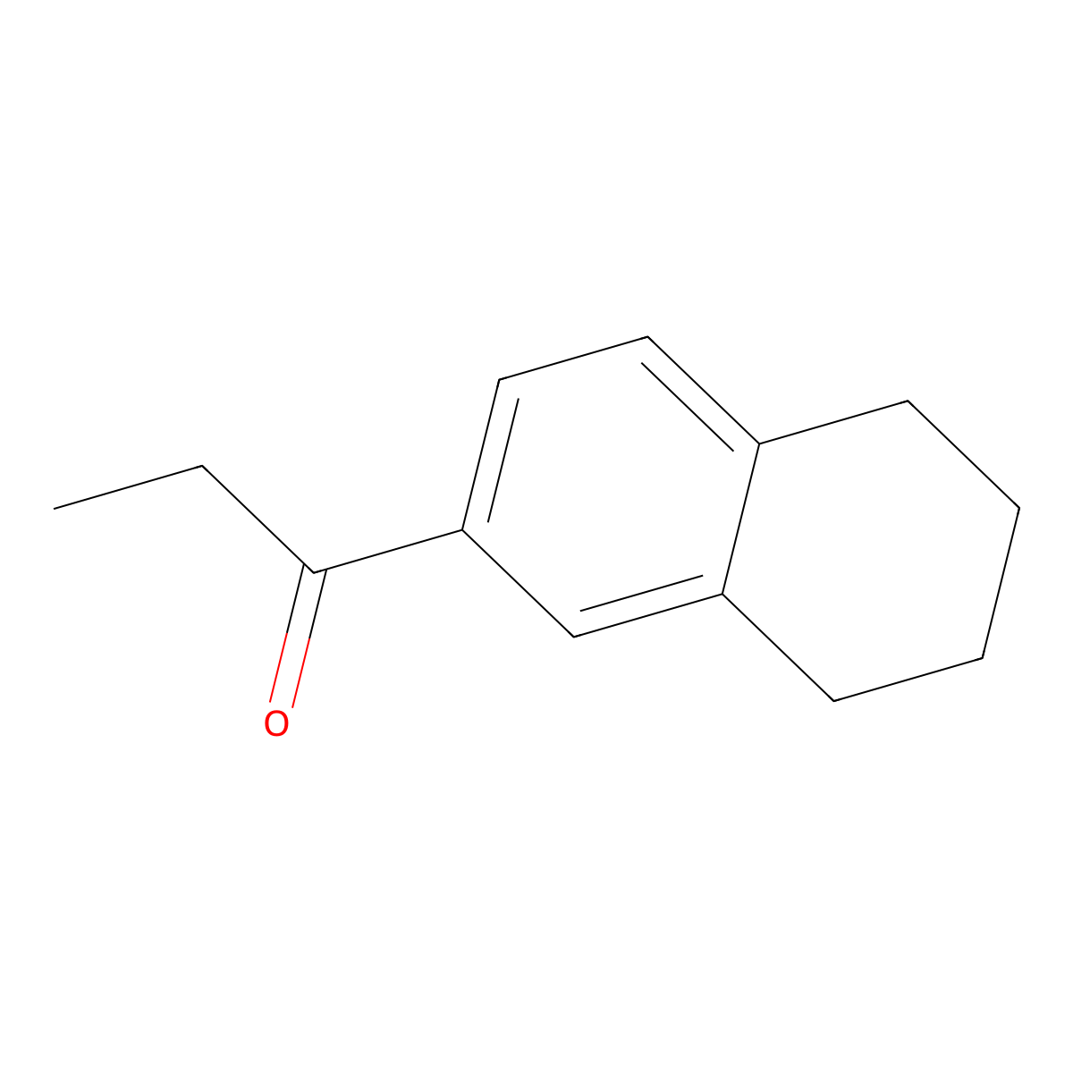1-(5,6,7,8-Tetrahydronaphthalen-2-yl)propan-1-one molecular structure, CAS 72637-26-4